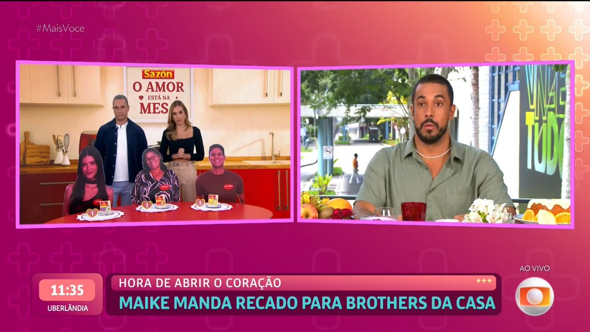 Maike acha Vitória uma boa pessoa, mas que ela precisa se posicionar mais no jogo! #BBB25 #MaisVocê