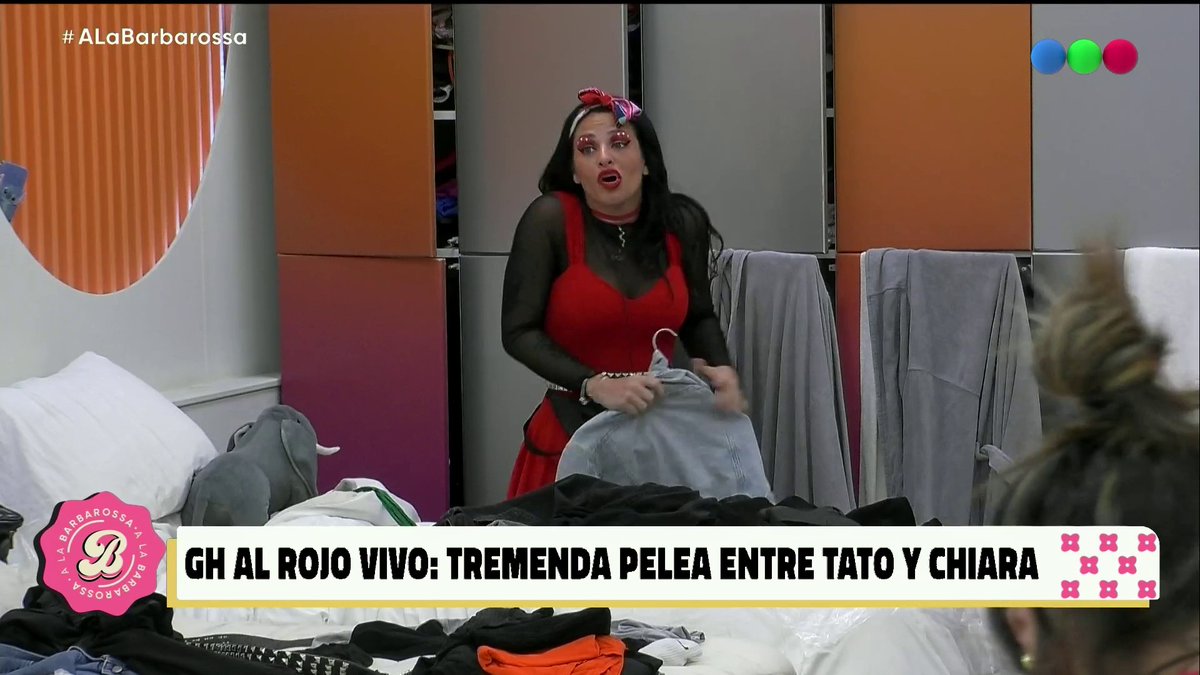 Tensión total: revivimos el cruce entre Tato y Chiara en la casa 👀🔥 Miralo ahora en #ALaBarbarossa por 👈