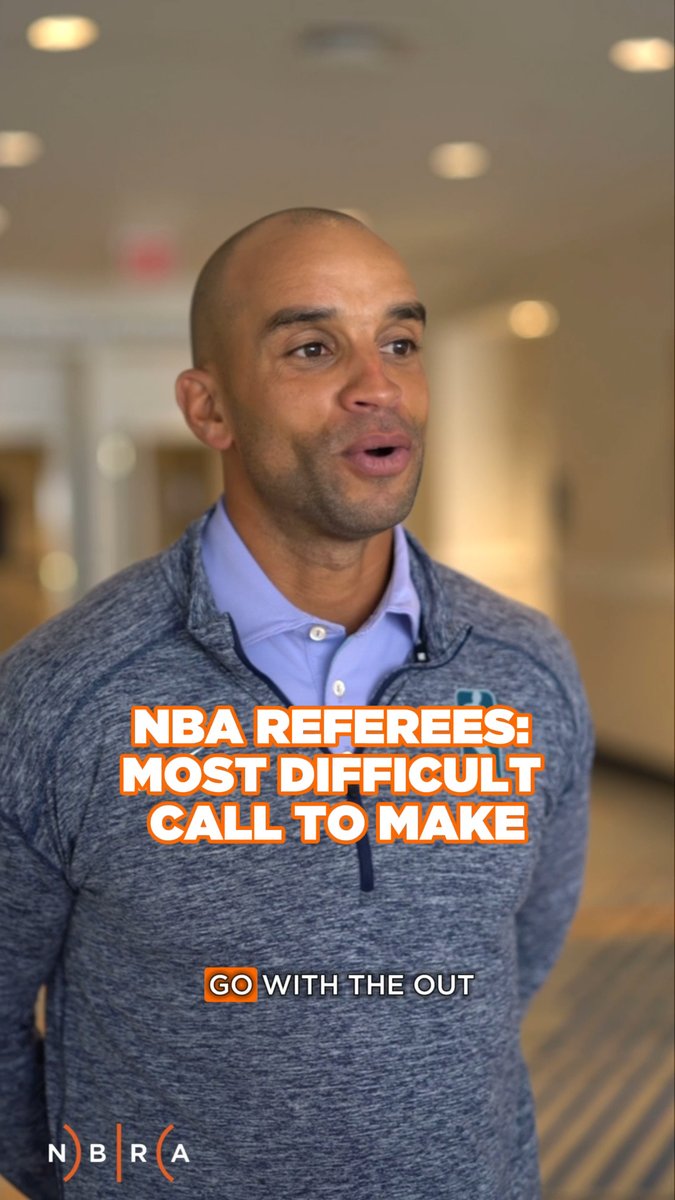 NBA Referees get one angle at one speed and a split second to make a decision. Hear from current NBA Referees on what they think is the toughest call to make during a game. What do you think is the toughest call to make in a split second?