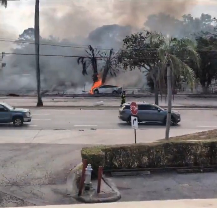 BREAKING: A plane has just crashed in Boca Raton, Florida. Okay, I’m not trying to automatically blame Trump here—but seriously, is this normal? Are we just seeing more media coverage of these crashes, or is there actually a rise in accidents because safety and oversight are slipping? It’s hard not to wonder when Trump is out here gutting key agencies and rolling back regulations. Is anyone even paying attention to basic precautions anymore?