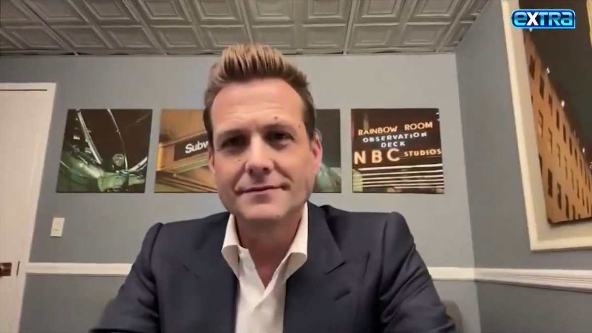 Gabriel Macht says "never say never" to Meghan Markle appearing on #SuitsLA and that he wishes "all good things for Meghan." Full interview 🔗: