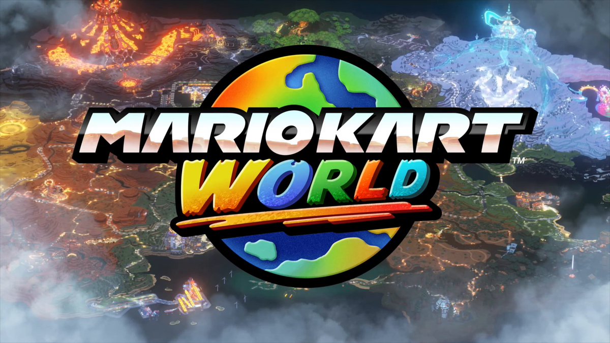 مضمارك هو العالم بأكمله! قُد وتجول في كل مكان في #MarioKartWorld، تنطلق حصريًّا مع إصدار #NintendoSwitch2.