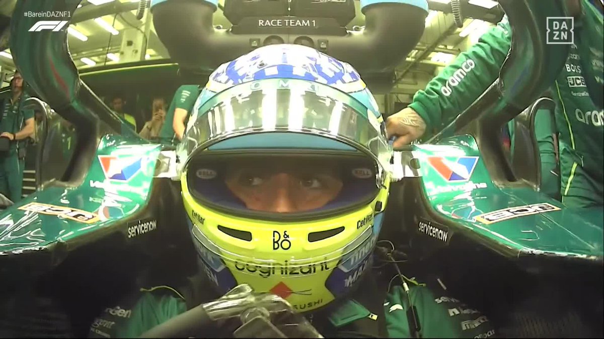 La secuencia completa de cómo se le ha salido el volante a Fernando Alonso 🎥 #BahreinDAZNF1 🇧🇭