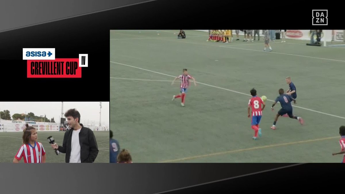 A Luca Villa, ¿a qué jugador le gustaría parecerse de mayor? 🔜🤔 🗣️ "Pues a mi padre, David Villa, y a Fernando Torres" Lo de 'El Guajín', 'El Guaje' y 'El Niño' ✨ #CrevillentCup 🏆