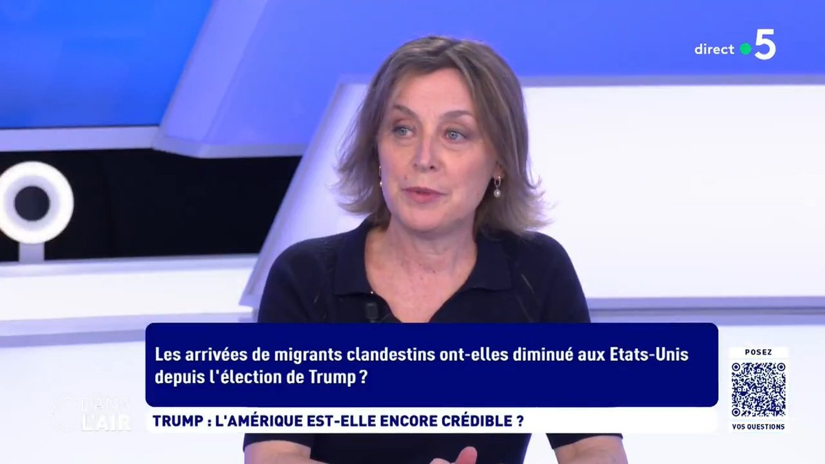 "Trump avait deux objectifs sur l'immigration : renvoyer les gens à la frontière, et faire des rafles d'illégaux pour les renvoyer chez lui. Mais les associations d'aide aux migrants font des recours très nombreux, et Trump ne tient pas ses objectifs de chiffres." Laurence Nardon