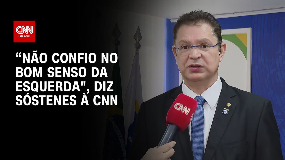 Sóstenes: Não acredito no bom senso da esquerda; assista #BastidoresCNN