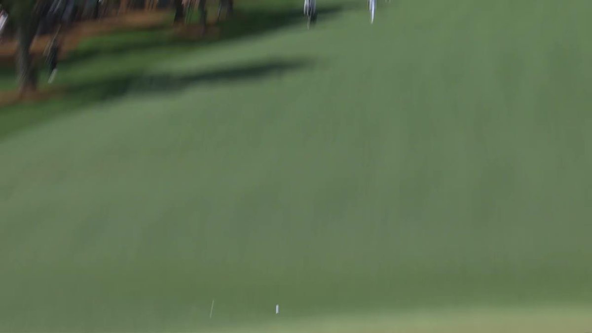 Rory McIlroy sticks it close at No. 10.