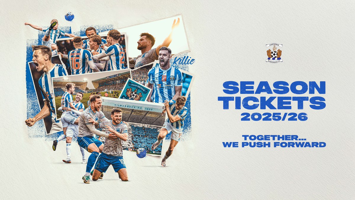 You’ve been there for us, now it’s our time to be there for you. Together… We Push Forward. We are delighted to announce that season ticket prices will be REDUCED for loyal fans who renew in the Early Bird window. Full information ⤵️