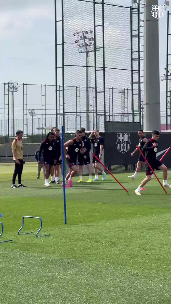 Un viernes de entreno en Barcelona 🌤️