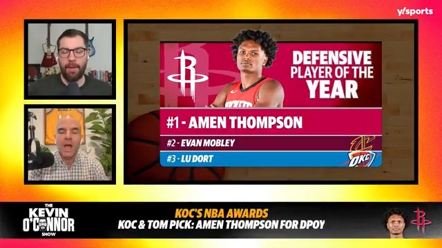 Why I'm voting Amen Thompson for Defensive Player of the Year: