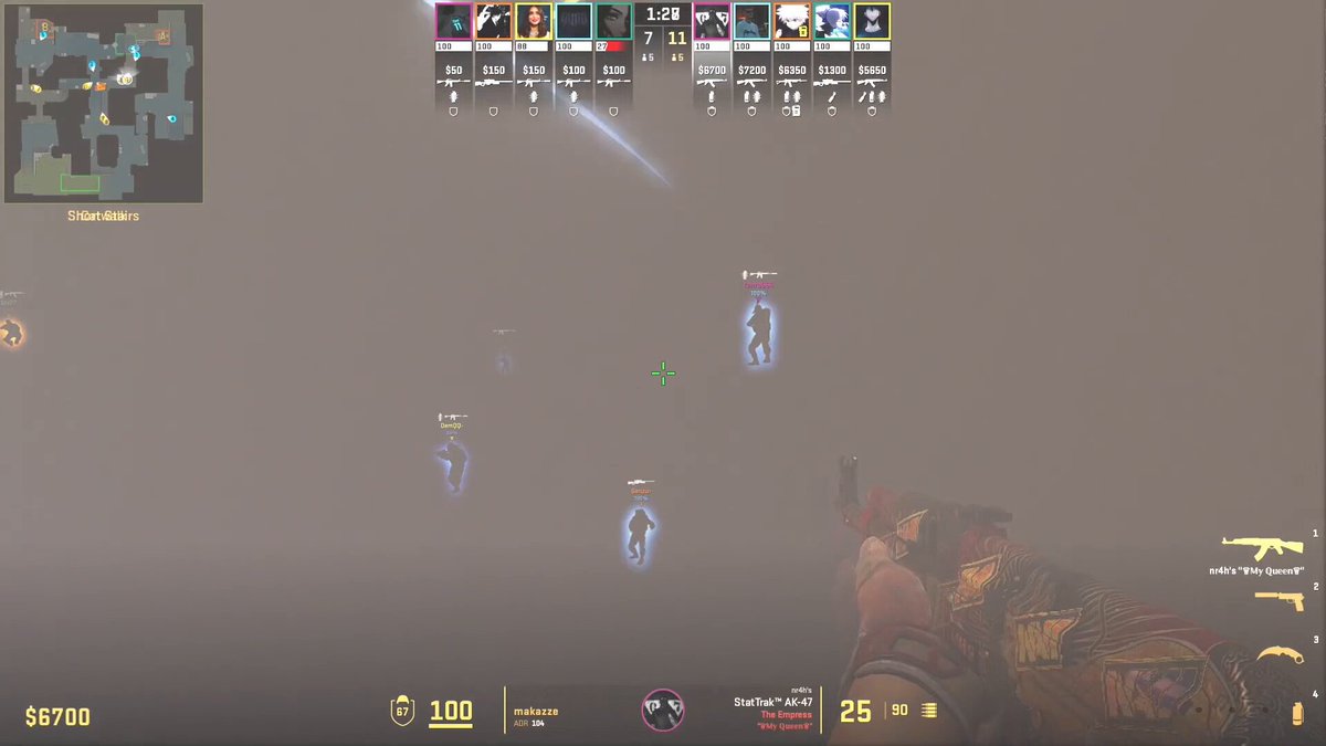 This ACE from NAVI Makazze in FPL last night 🔥