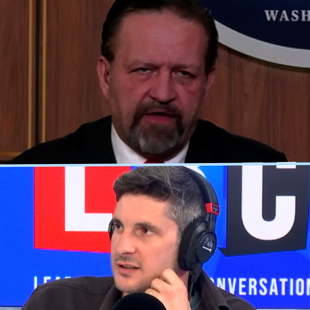 'Don't interrupt me.' 'I'll speak when I want.' 'Then this interview is terminated.' 'You don't get to tell us what to do.' A debate over chlorinated chicken takes a turn as Tom Swarbrick ends up terminating his call with Trump adviser Seb Gorka.