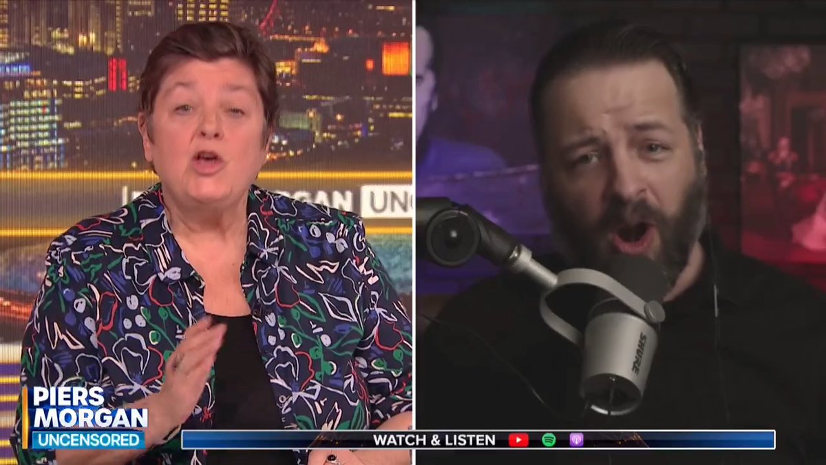 "I don't care if women in their sports teams are getting their teeth kicked in - reap what you sow!" Andrew Wilson says women have brought on the trans issue in sports themselves. Julie Bindel: "You seem like a lovely person!" 📺 Piers Morgan