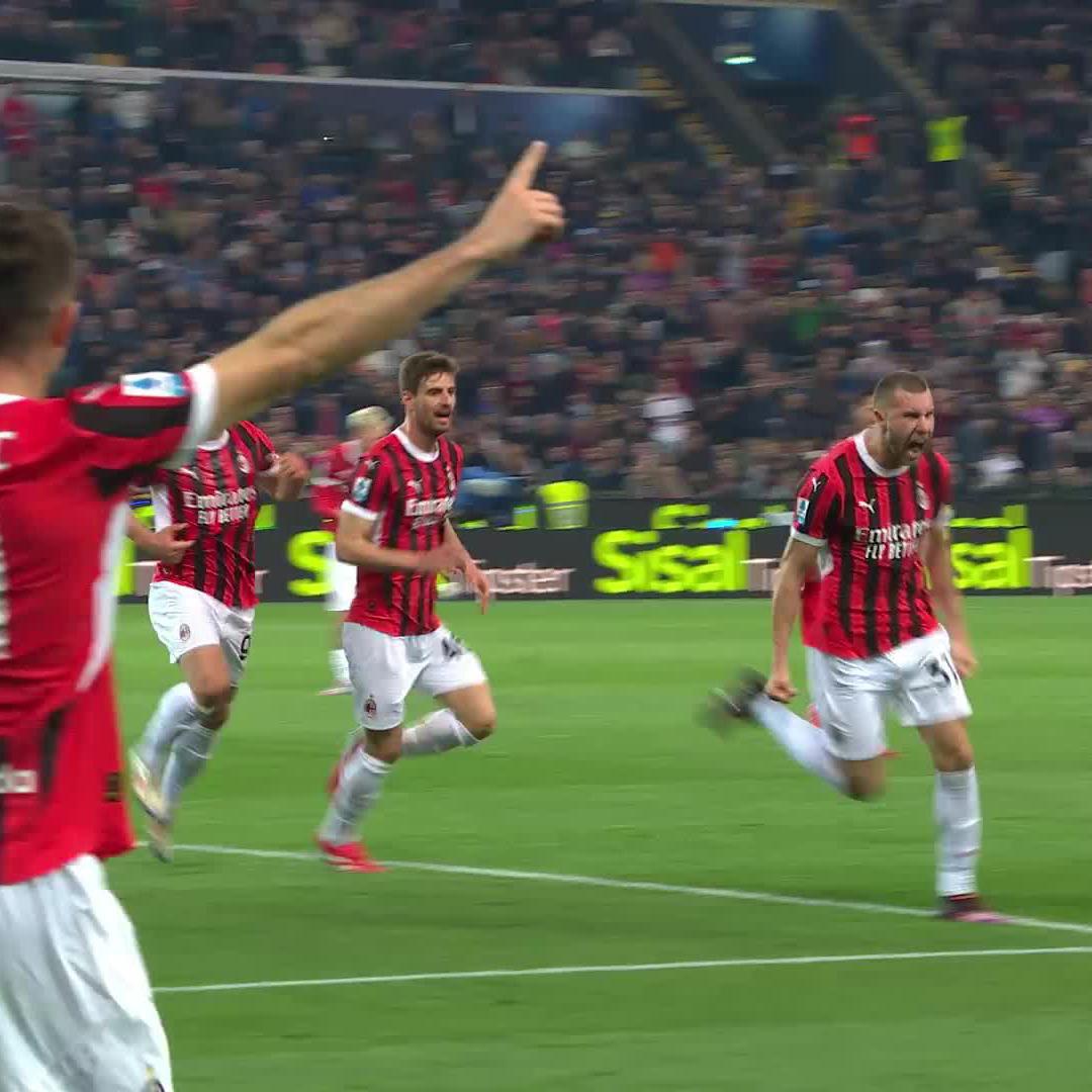 Pavlović heads home! Milan double their lead! 🔥🔥 #UdineseMilan 0-2