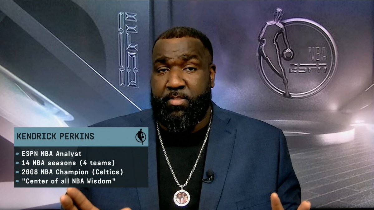 .Kendrick Perkins says Giannis could be the best player in a 7-game series against the Pacers 👀 “In my eyes, Giannis is the second-greatest power forward of all time behind Tim Duncan.” 😮