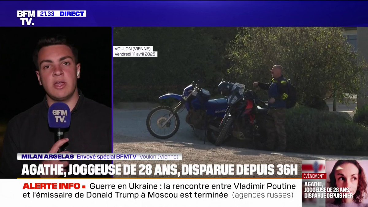Joggeuse disparue: les recherches se sont concentrées dans la commune de Voulon pour tenter de retrouver Agathe, disparue depuis ce jeudi
