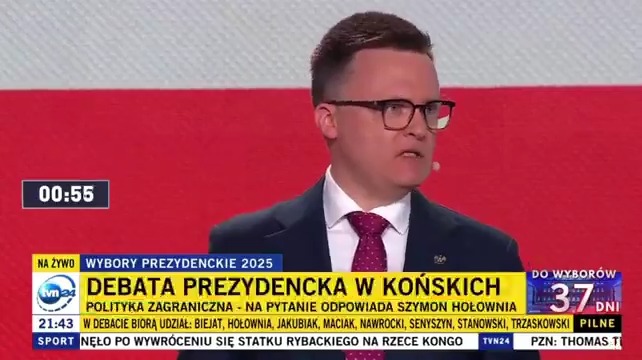 Strzelenie do patrioty o zaniechania w sprawie Wołynia?! Strzał w Nawrockiego mokrą ścierą. Szymon Hołownia nie bierze jeńców.