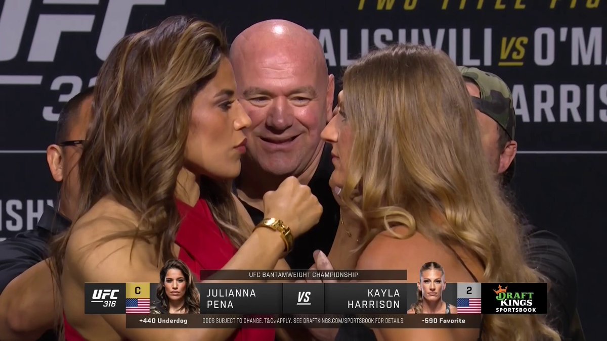 Julianna Peña 🆚 Kayla Harrison : LE PREMIER FACE-À-FACE ! 🏆 #UFC316