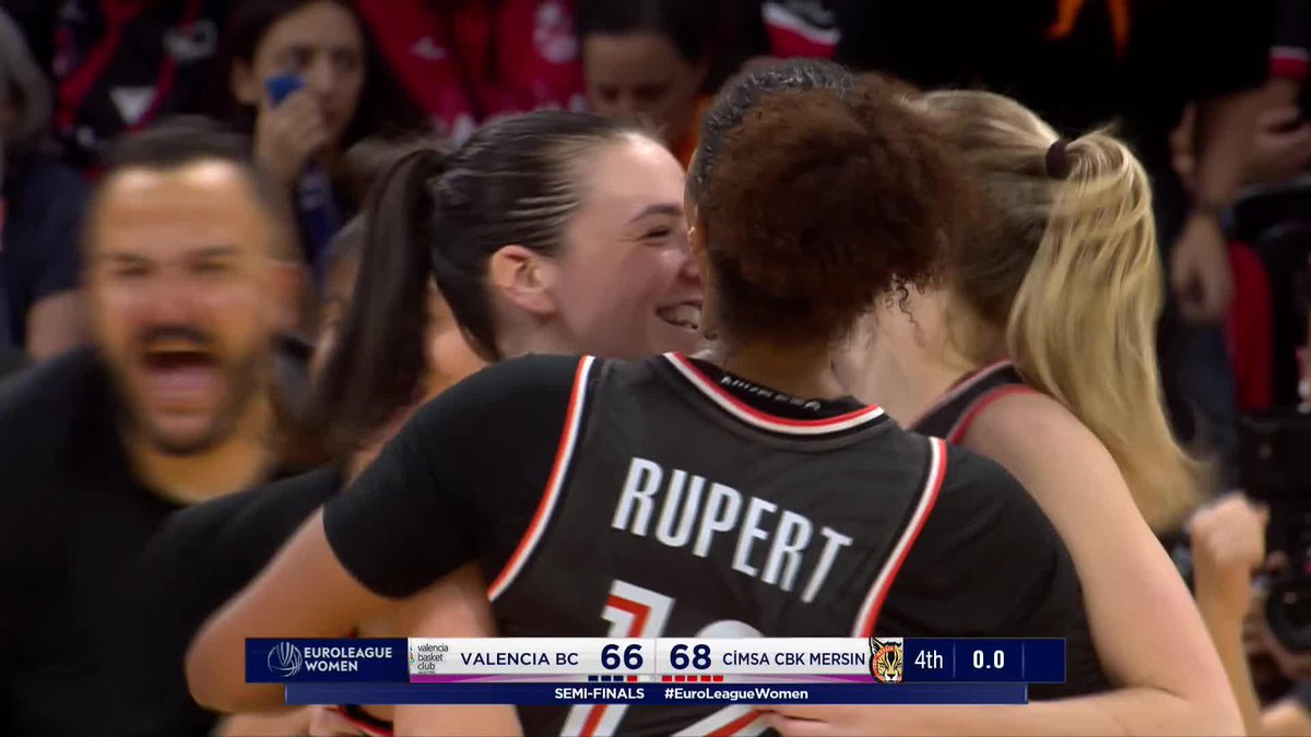 🧡🧡🧡🧡 Çimsa ÇBK Mersin return to the #EuroLeagueWomen Final!