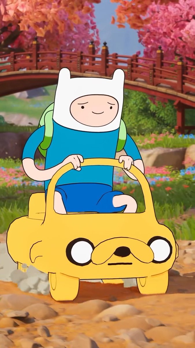 Fortnite recreated the Adventure Time intro in the game! Adventure Time arrives in the item shop tonight. #Fortnite