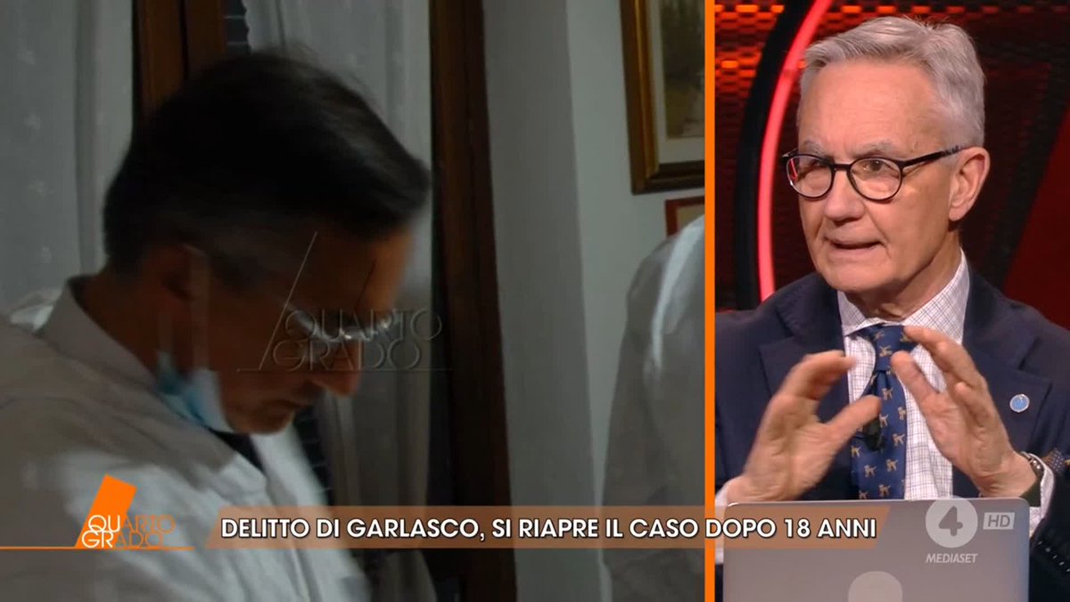 La difesa di Stasi afferma che il generale Garofano non può essere consulente di Sempio perché ai tempi del delitto di Chiara Poggi era a capo dei Ris #Quartogrado