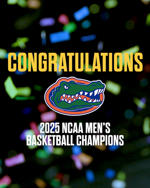 It's great to be a Florida Gator 🏆 Congrats Florida Gators Men’s Basketball! 🐊