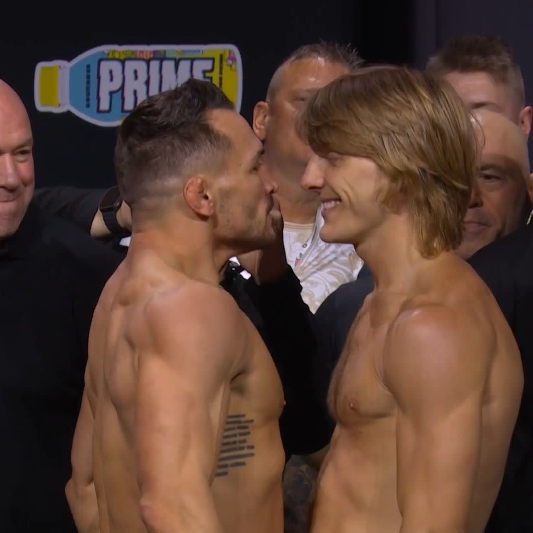 There's no way this goes five rounds 🔥 #UFC314 ⚙️ Michael Chandler vs Paddy Pimblett 🔴