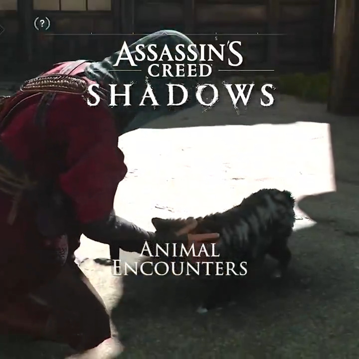 Even shinobi and samurai need furry friends. Stop to pet or paint animals across Assassin's Creed Shadows to unlock them in your Hideout.