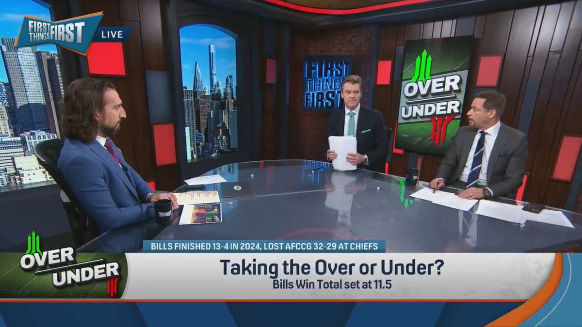 🚨 Wildes has an announcement to make 🚨 “The Bills are on undefeated watch.”