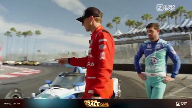 Double Dutch in Long Beach! 🇳🇱🧡 Renger van der Zande & Rinus VeeKay 🤝 #ZiggoSport #IndyCar #IMSA #RaceCafé