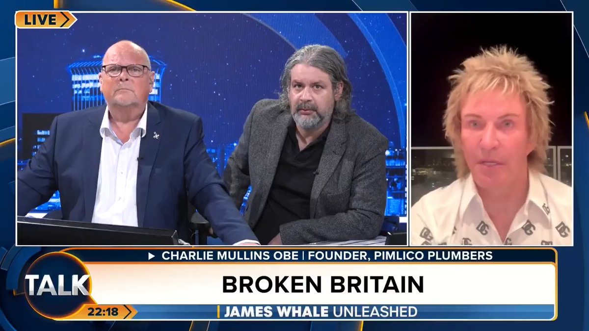 Charlie Mullins OBE slams Keir Starmer. "I've paid over £120M in tax. Enough is enough, now is the time to stand up. You can't keep penalising successful people." James Whale MBE. Ash Charlie Mullins OBE