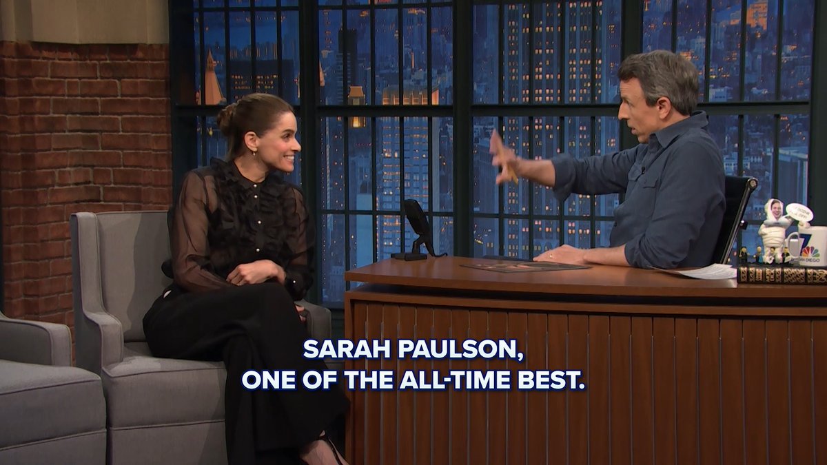 Amanda Peet is lucky to have friends like Sarah Paulson.