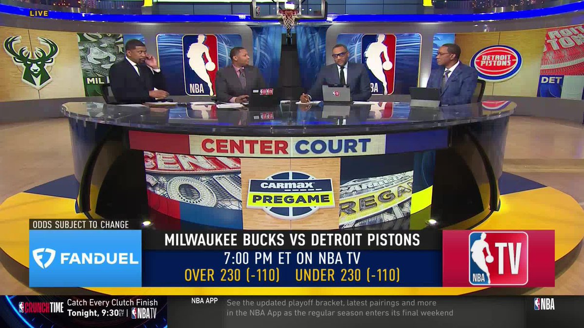 Coming off a win against New York, our Detroit greats Jalen Rose, Steve Smith &amp; Zeke talk the Detroit Pistons and potential #NBAPlayoff matchups they'd like to see 💪
