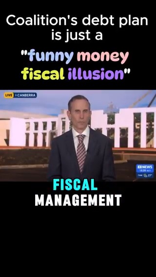You don’t pay off debt by opening a new bank account. You pay off debt by - brace yourself - paying off debt. That’s how Labor delivered two surpluses and a $200B turnaround. No funny-money tricks 🎩🐇 #auspol