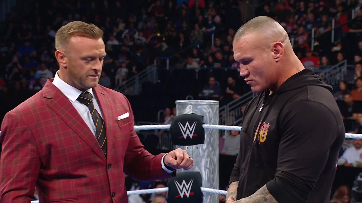 .Randy Orton has made it clear that he is is NOT missing #WrestleMania 😤 #SmackDown
