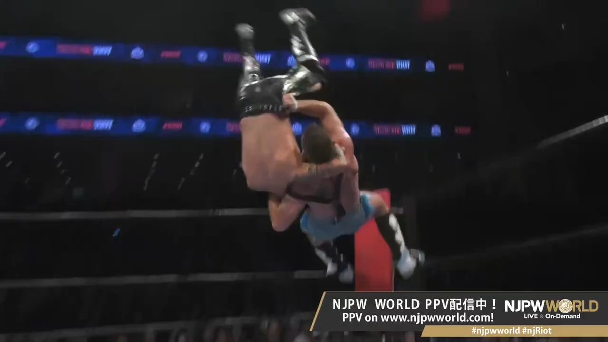 .“Filthy” Tom Lawlor "Avalanche Brainbuster → Kamigoye" PPV⏩ #NJPW #njpwworld #njRiot