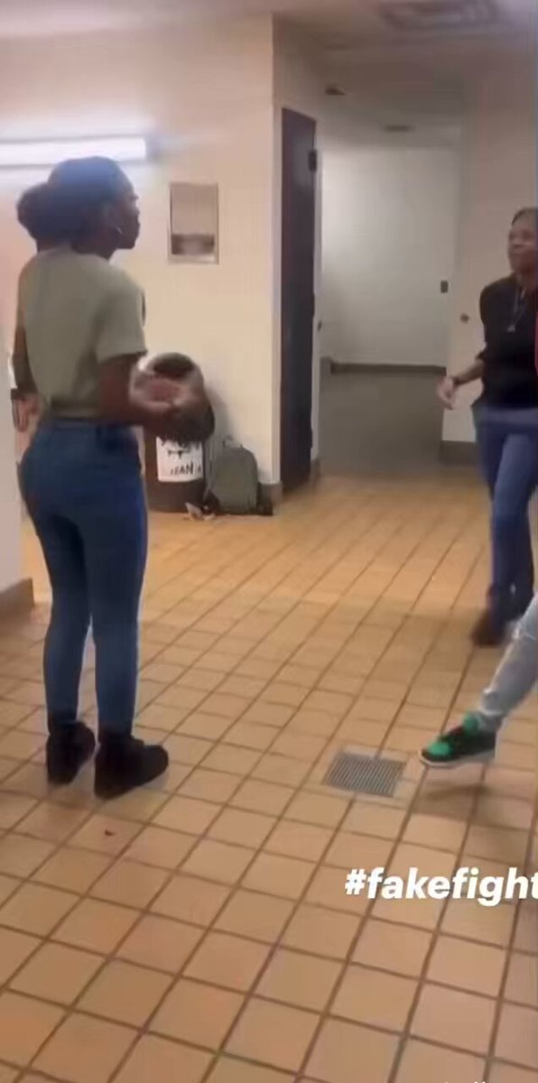 They jumped her &amp; lost. Idgaf those two can’t fight😂 #fight #WorldstarBaddie #baddies