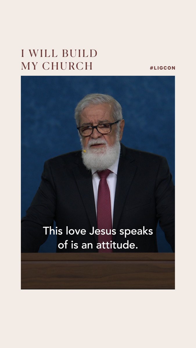Christian love is more than warm feelings and well wishes. Watch this clip from #LigCon 2025 as Augustus Nicodemus describes the self-giving sacrifice involved in loving others as Christ has loved us.