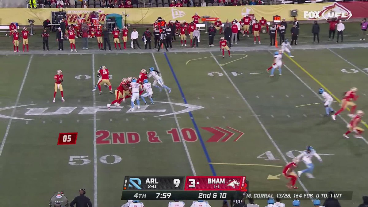 Matt Corral with a DIME to Jordan Thomas 🎯