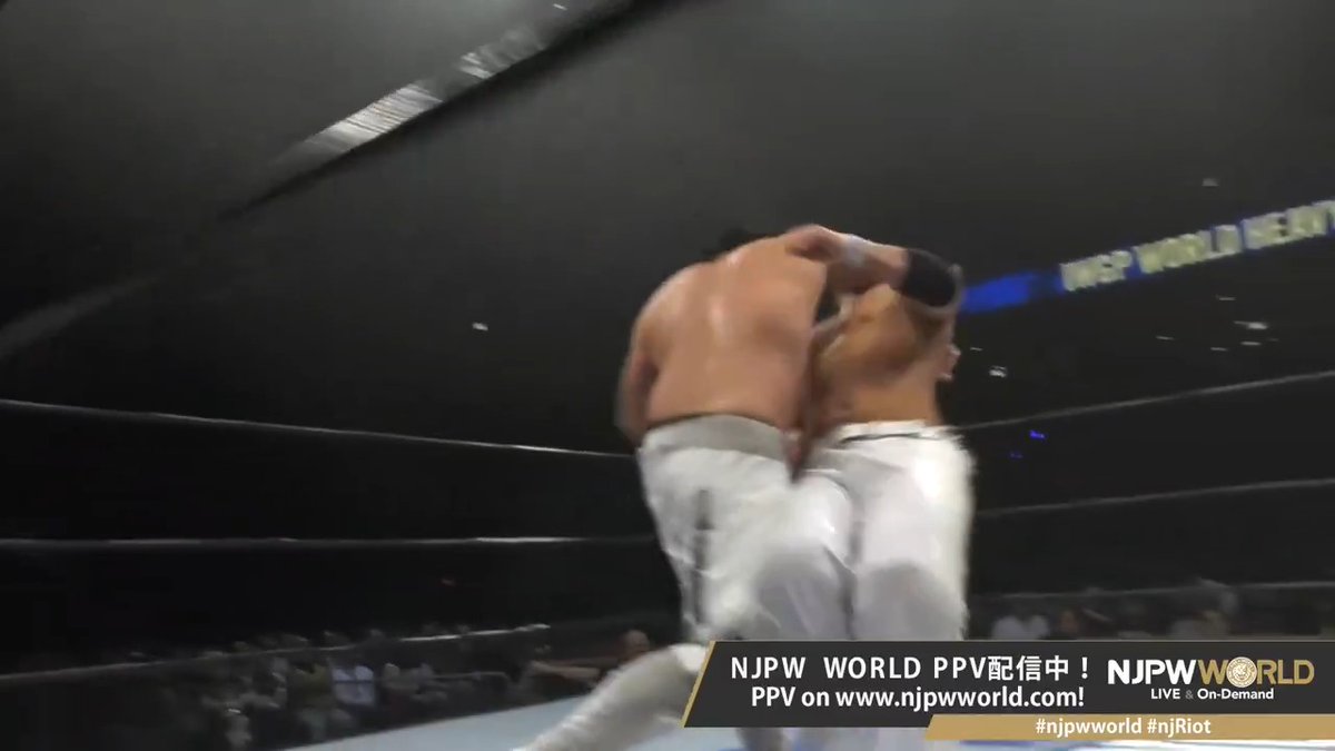 .後藤 洋央紀 Goto hirooki × 海野 翔太 / Shota Umino "💥💥💥" PPV⏩ #NJPW #njpwworld #njRiot
