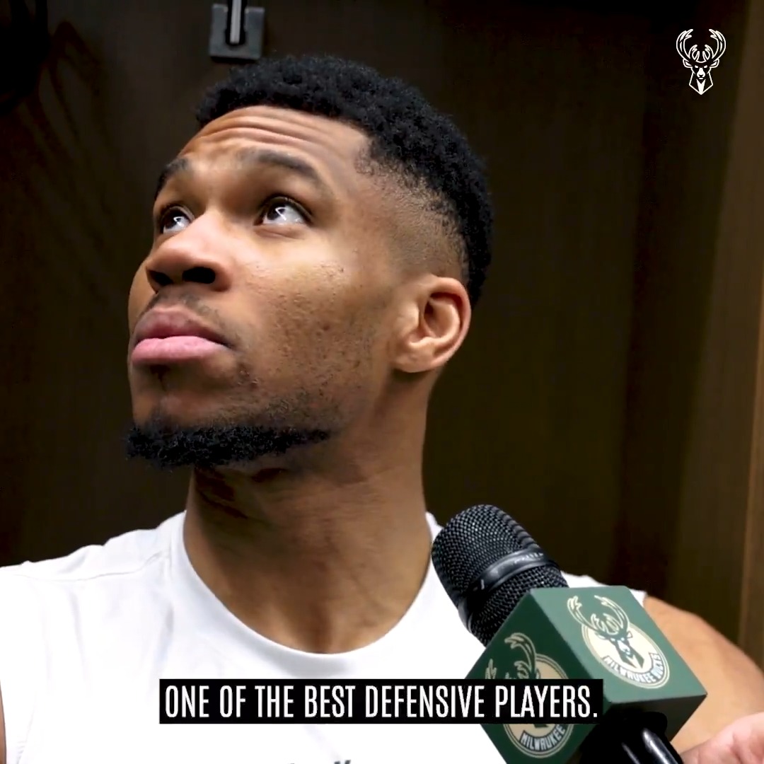 "I really think I'm one of the best defensive players." Our two-way MVP.