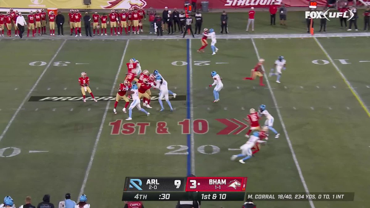 Matt Corral game-winning TD pass with 30 seconds left‼️ (via B2B2B CHAMPION STALLIONS 🏆🏆🏆)