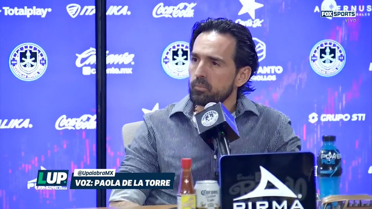 "SOLOS EMPEZAMOS A ENTORPECER LA SITUACIÓN Y NOS METIMOS EN ESTE PROBLEMA" 😔 Gerardo Espinoza no le echa la culpa al arbitraje del empate de hoy y sabe que esto lo ha causado el mismo equipo. #LUP
