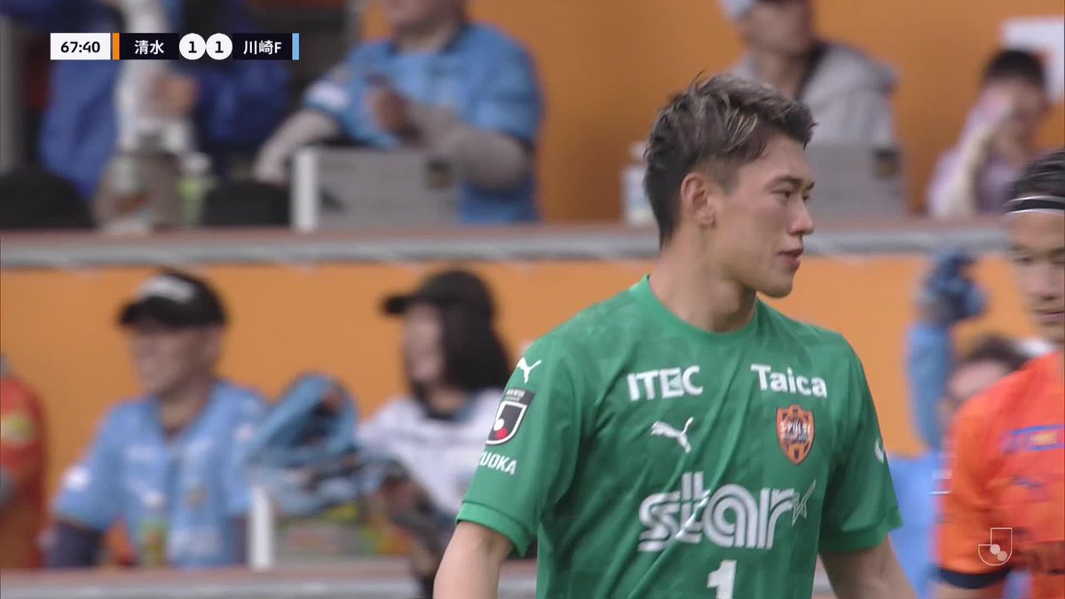 川崎フロンターレの華麗な崩し!✨️ 🎦 ゴール動画 🏆 明治安田J1リーグ 第10節 🆚 清水vs川崎F 🔢 1-1 ⌚️ 68分 ⚽️ 山本 悠樹(川崎F) #Jリーグ
