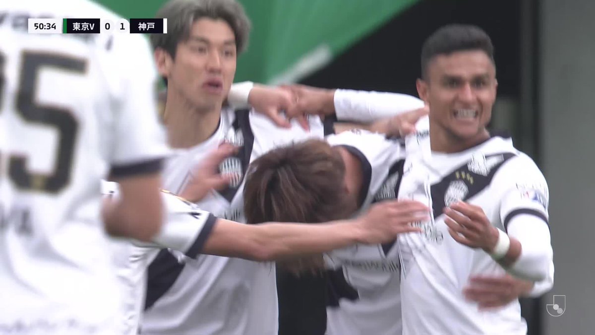 エリキから汰木！ 神戸がカウンターから決勝点🔥 🎦 ゴール動画 🏆 明治安田Ｊ１リーグ 第10節 🆚 東京Ｖvs神戸 🔢 0-1 ⌚️ 51分 ⚽️ 汰木 康也（神戸) #Ｊリーグ