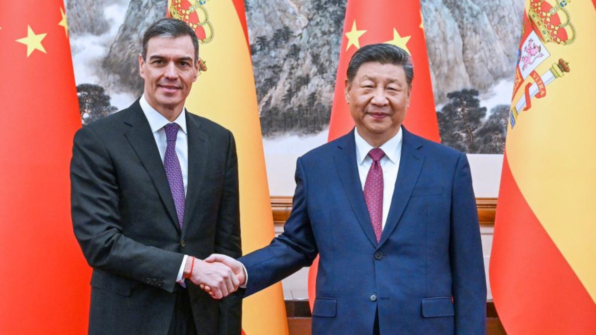 Chinese President #XiJinping: China, Spain to build more strategically resilient partnership