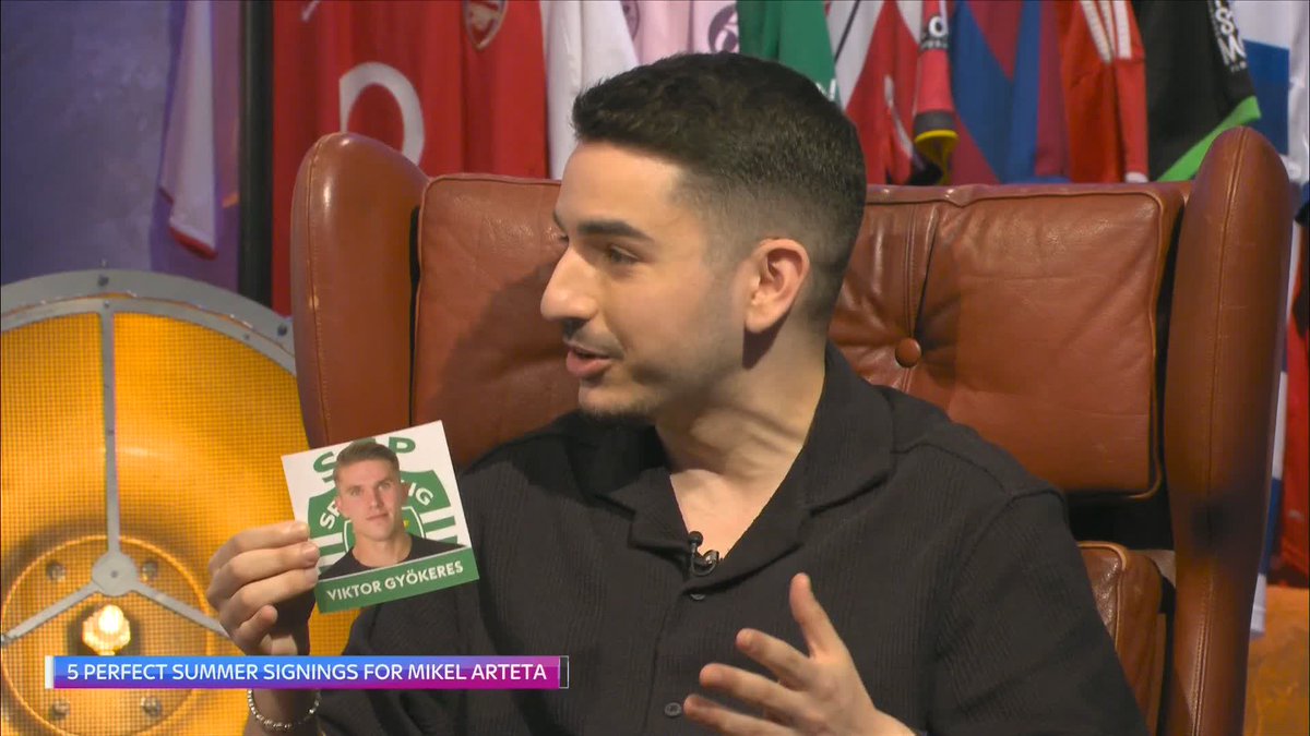 "There's a lot of guys that could go to this team and do serious damage" 💥 Which striker do you think would be the best signing for Arsenal this summer? #SaturdaySocial