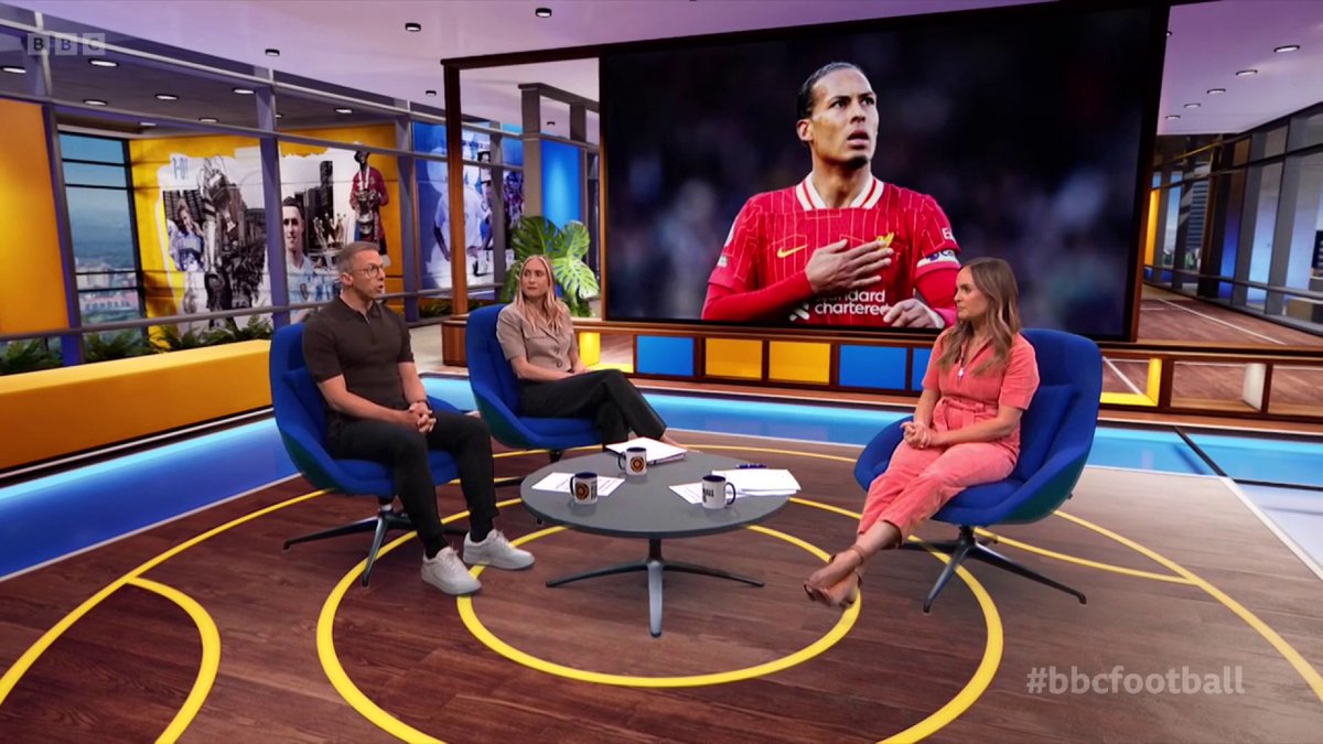 "Van Dijk signing with Liverpool is more important than Salah." Do you agree with Stephen Warnock⚽️📺🎙? #FootballFocus Steph Houghton MBE