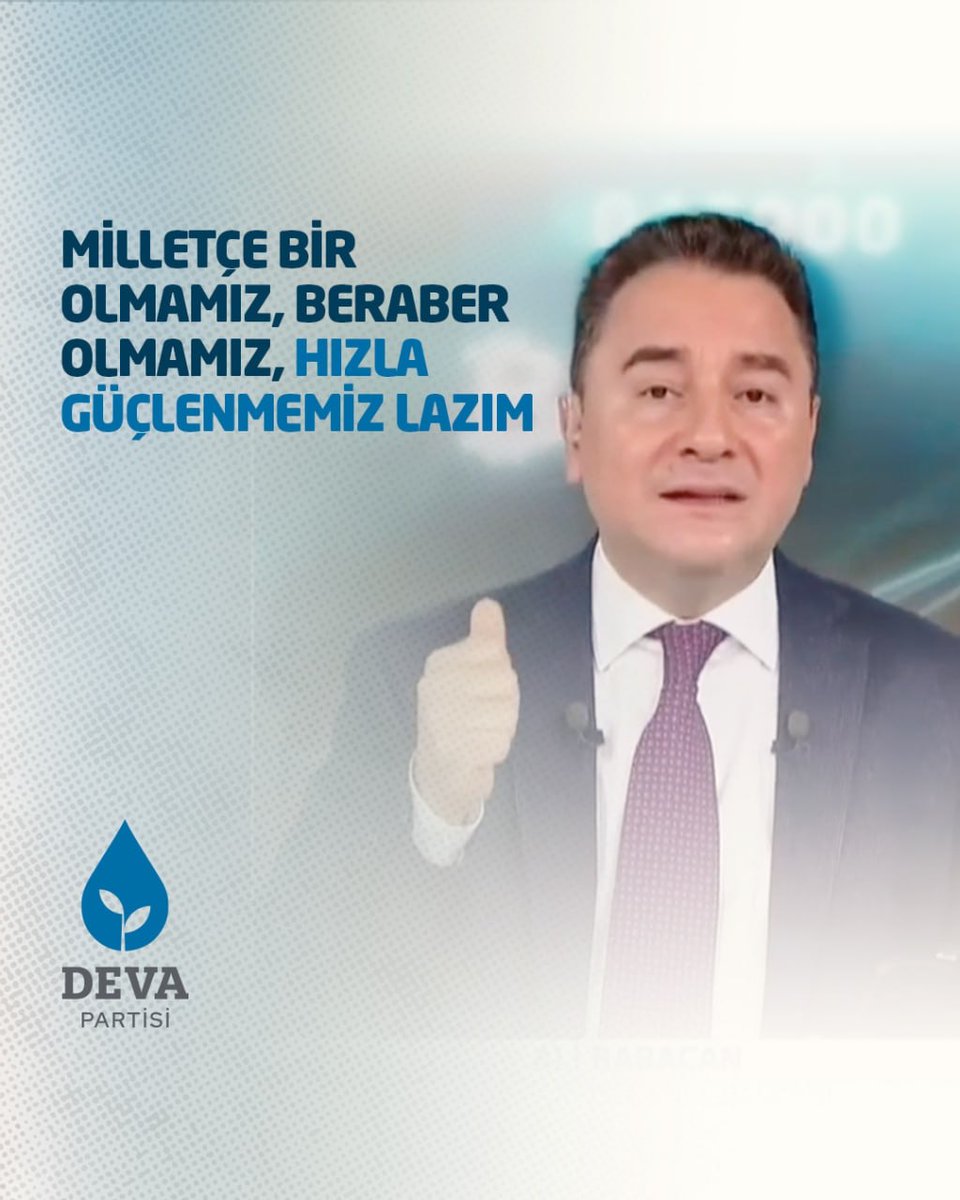 Dünyada belirsizlik çok, tehlike çok. Milletçe bir olmamız, beraber olmamız, hızla güçlenmemiz lazım. İnsanlarımızı ayrıştırmaya, kutuplaştırmaya çalışanlar ülkeye kötülük ediyor.