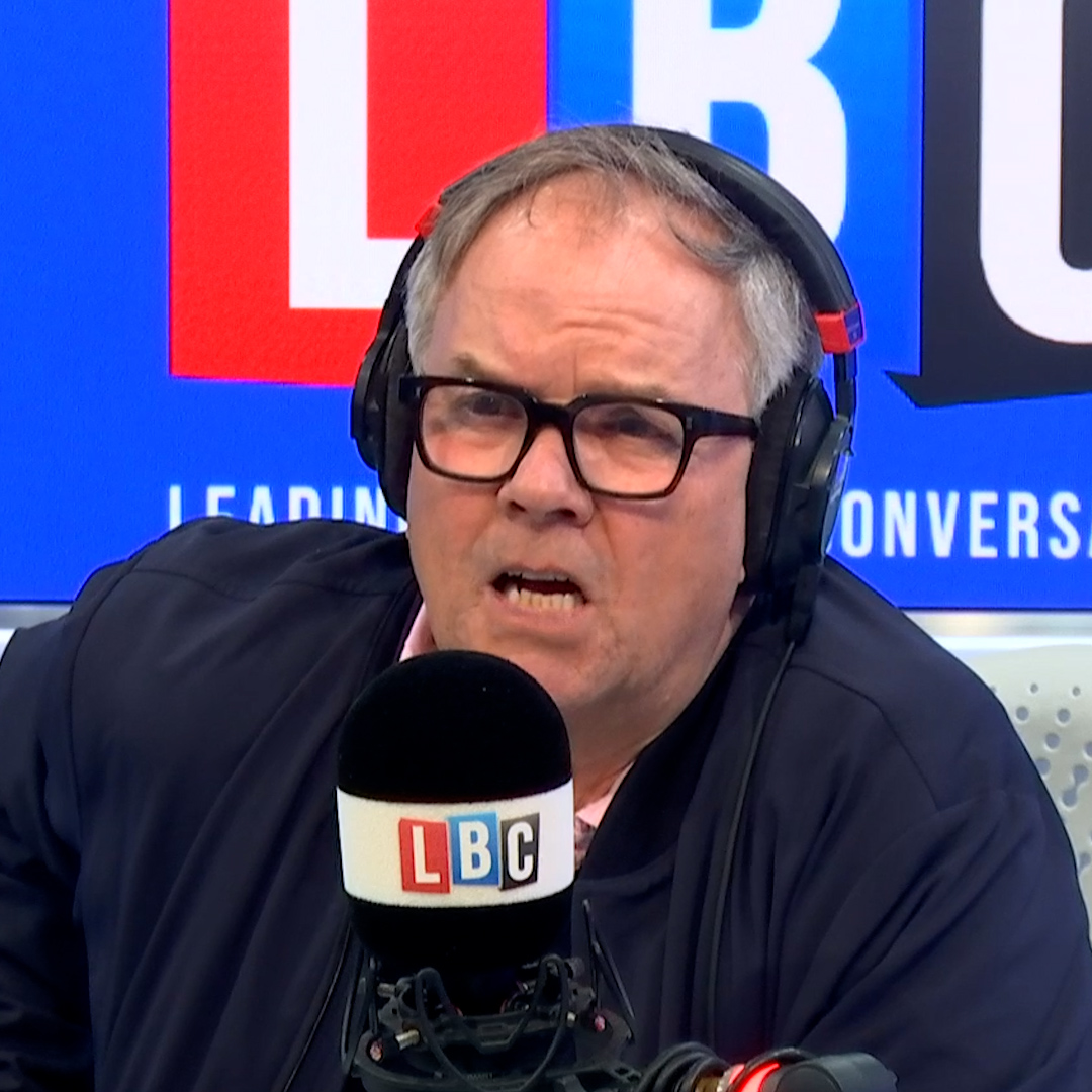 'Trump loves his country and he loves his people.' 'Well, he loves people who agree with him.' Matt Frei challenges caller Jed, who argues Nigel Farage should 'be in charge' because the UK needs a 'Trump-like figure'.